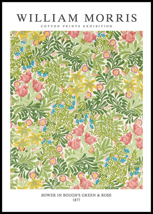 Bower in Bough's Green & Rose
