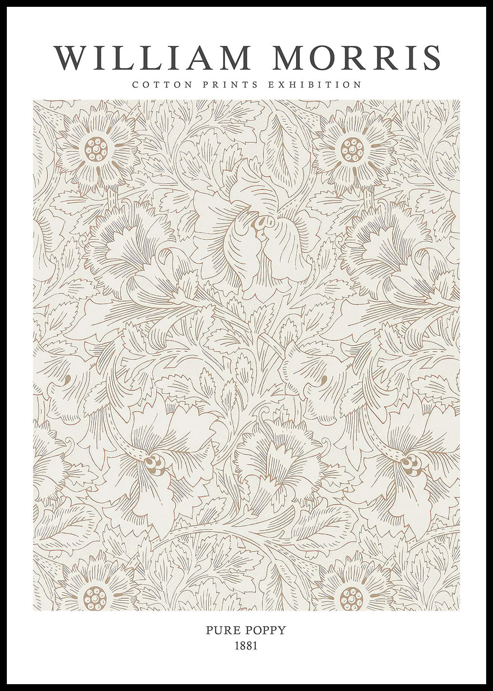 Pure Poppy in Beige